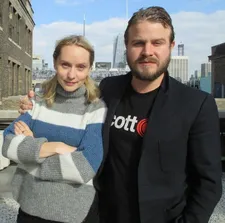 On deck for Mona Fastvold and Brady Corbet: "We're making a film called The Childhood of a Leader."